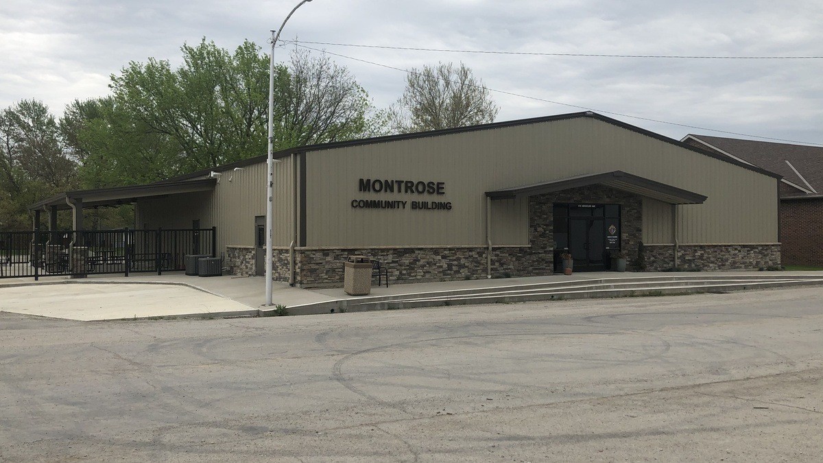 montrose community building exterior