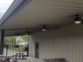 montrose community building outside awning