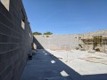 walls being added to building addition